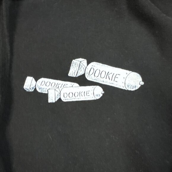 Green Day Dookie Black Long Sleeve Pullover Hoodie Size Smal - Picture 4 of 6